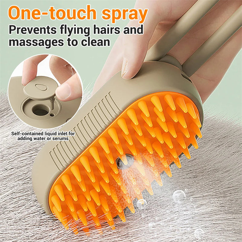 Finiks Gravity | 3-in-1 Electric Steam Pet Grooming Brush | Product image 3