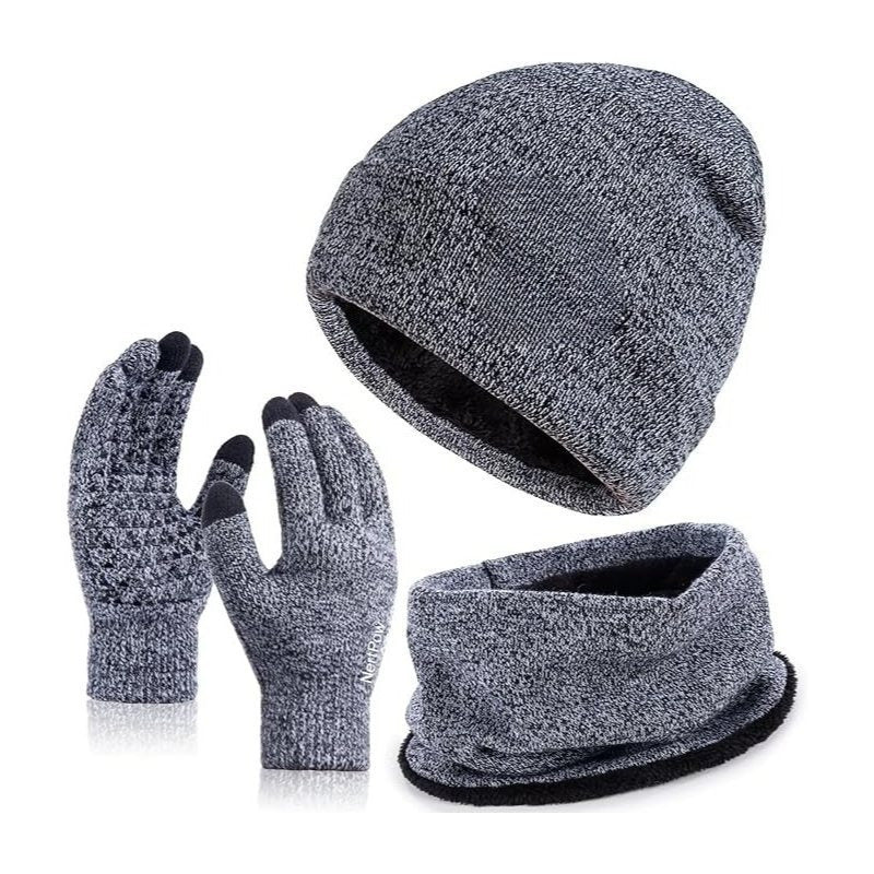 Finiks Gravity | Unisex 3-Piece Winter Hat, Scarf & Gloves Set | Product image 1