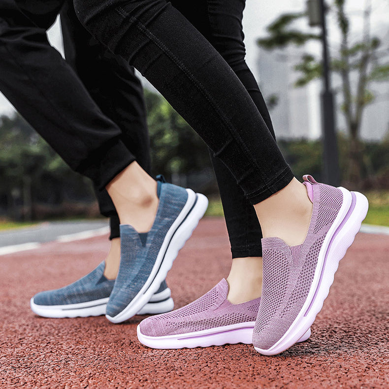 Women’s Breathable Mesh Walking & Jogging Shoes – Lightweight Sports Trainers